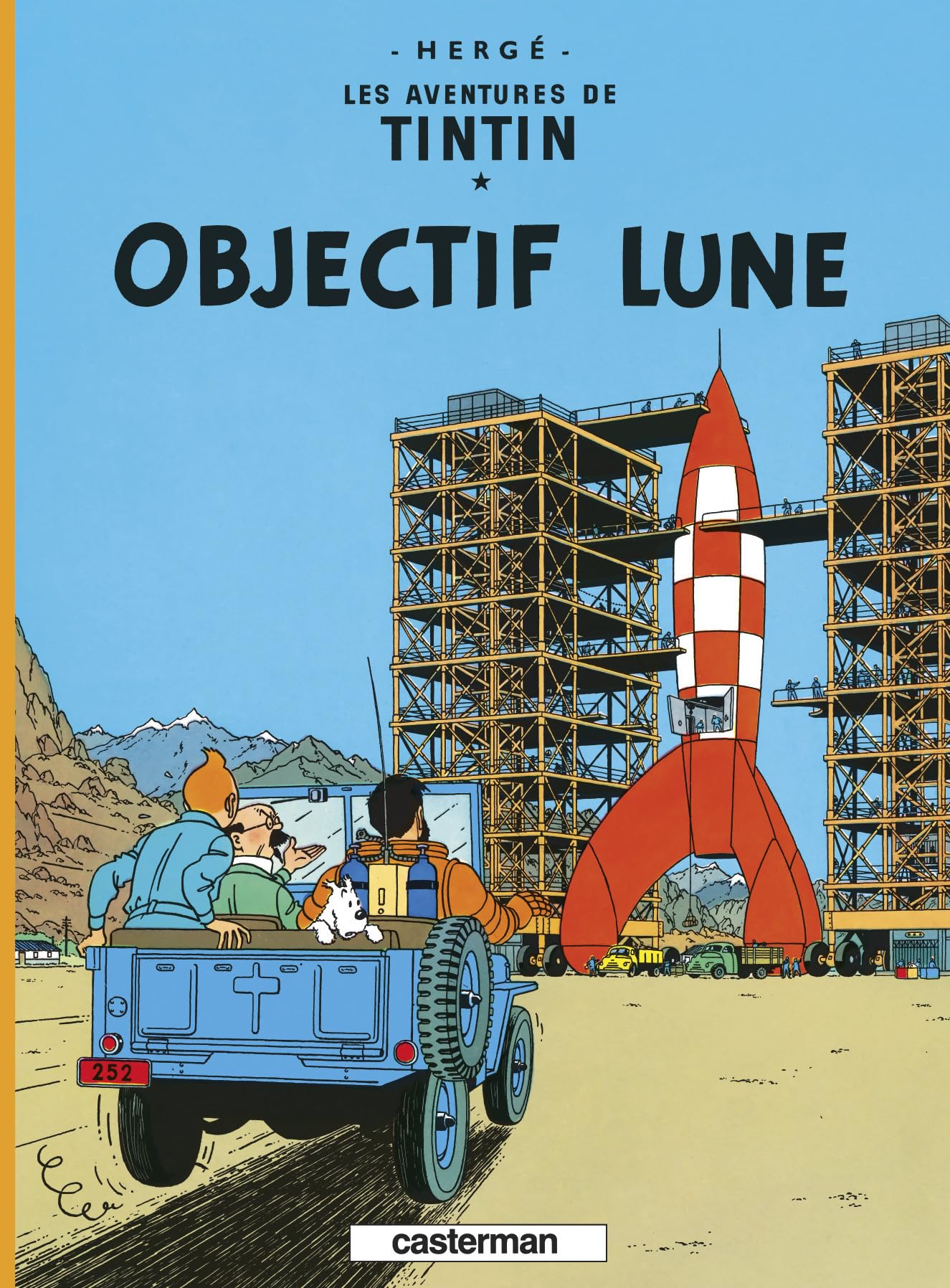Les Aventures de Tintin: Objectif Lune (French Edition),Used