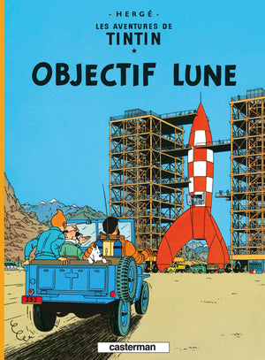 Les Aventures de Tintin: Objectif Lune (French Edition),Used