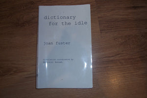 Dictionary For The Idle,Used