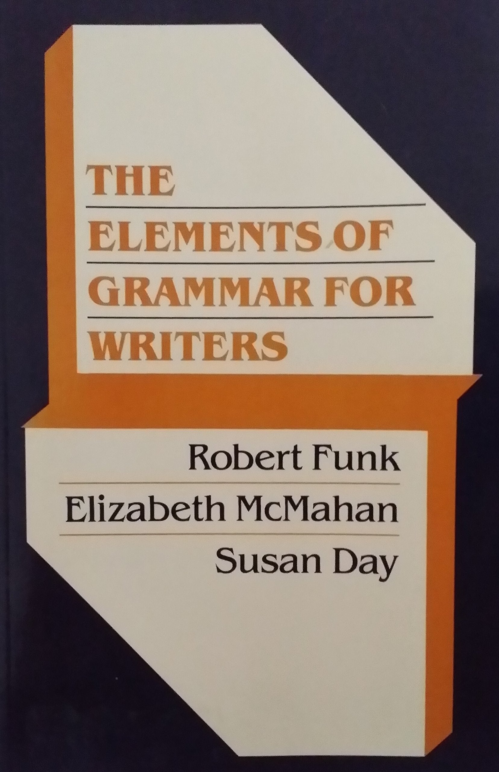 Elements Of Grammar For Writers, The,Used