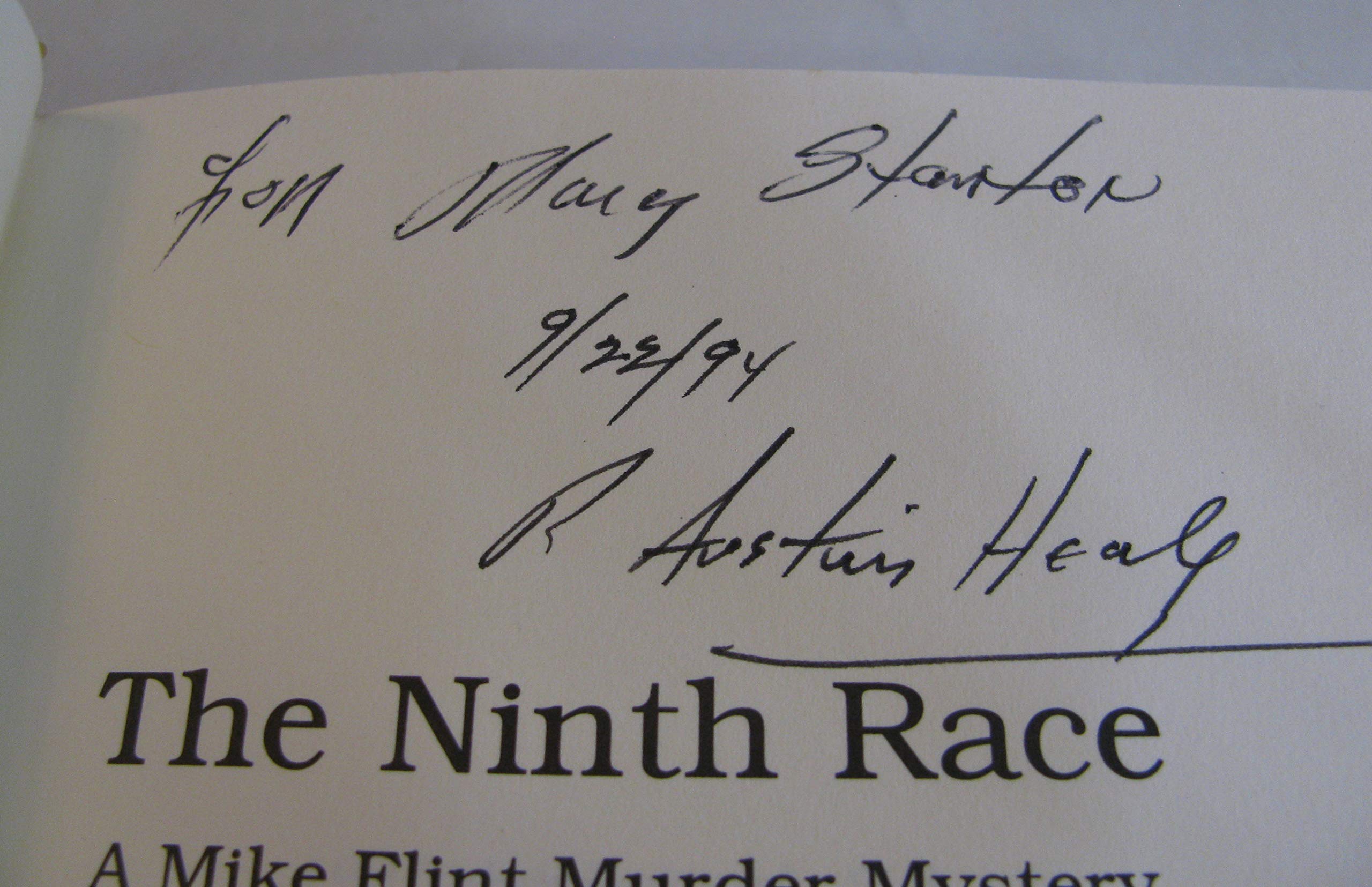 The Ninth Race,Used