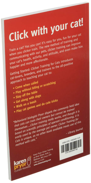 Clicker Training for Cats (Karen Pryor Clicker Books),New