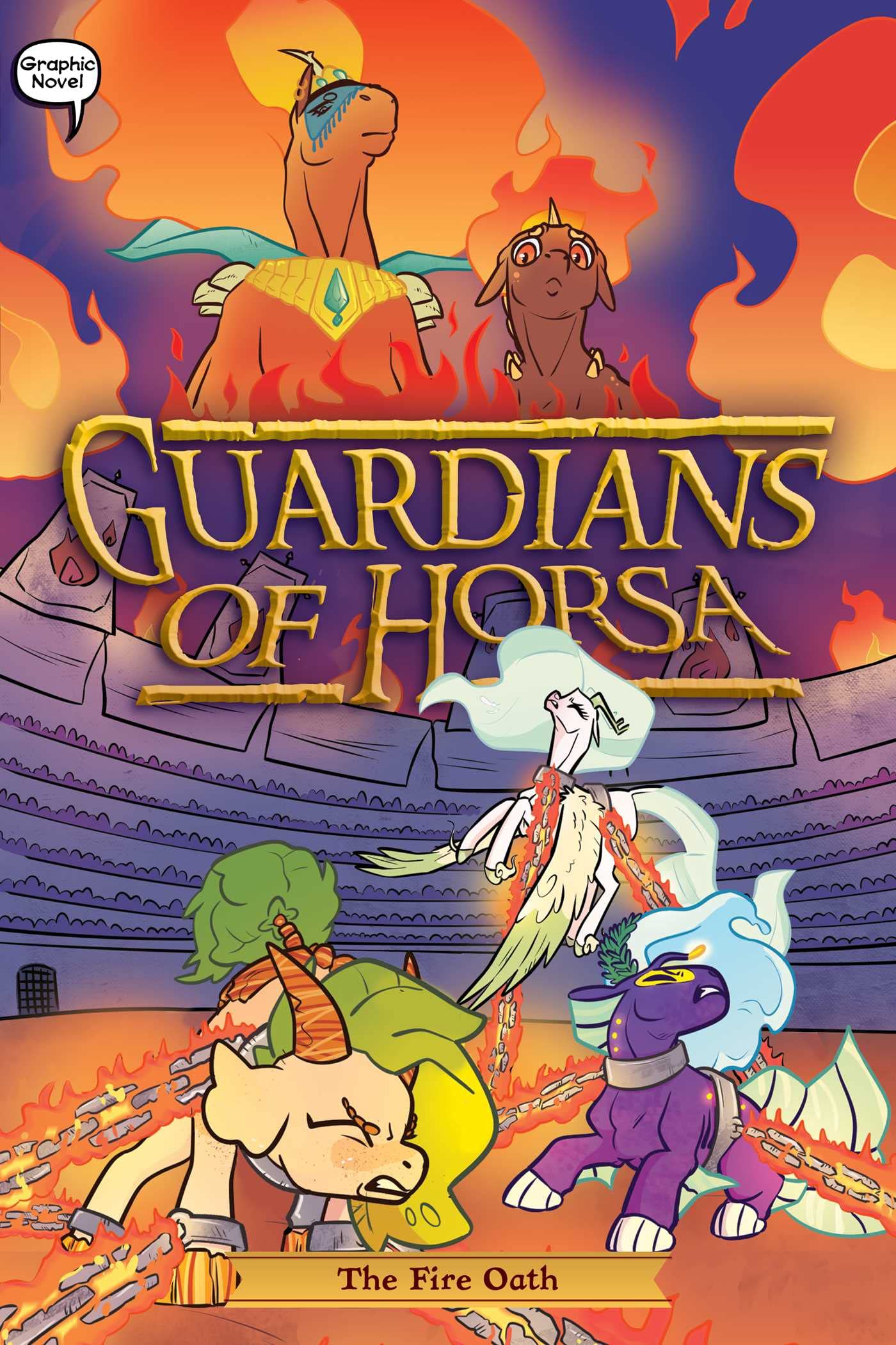 The Fire Oath (4) (Guardians Of Horsa),Used