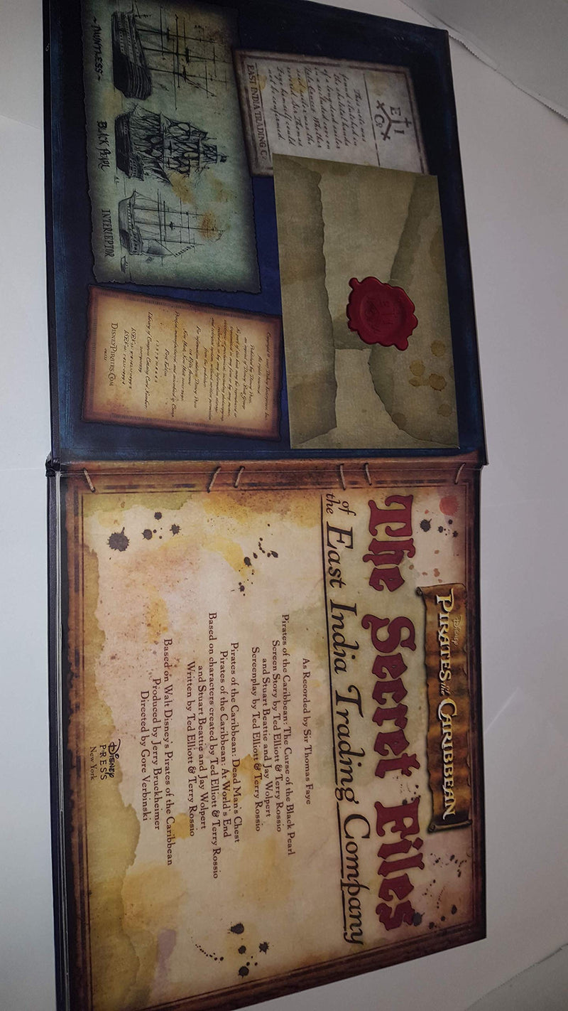 Disney Pirates Of The Caribbean(The Secret Files Of The East India Trading Company
