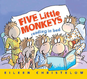 Five Little Monkeys Reading in Bed (A Five Little Monkeys Story),Used