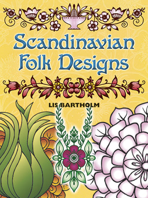 Scandinavian Folk Designs (Dover Pictorial Archive),Used