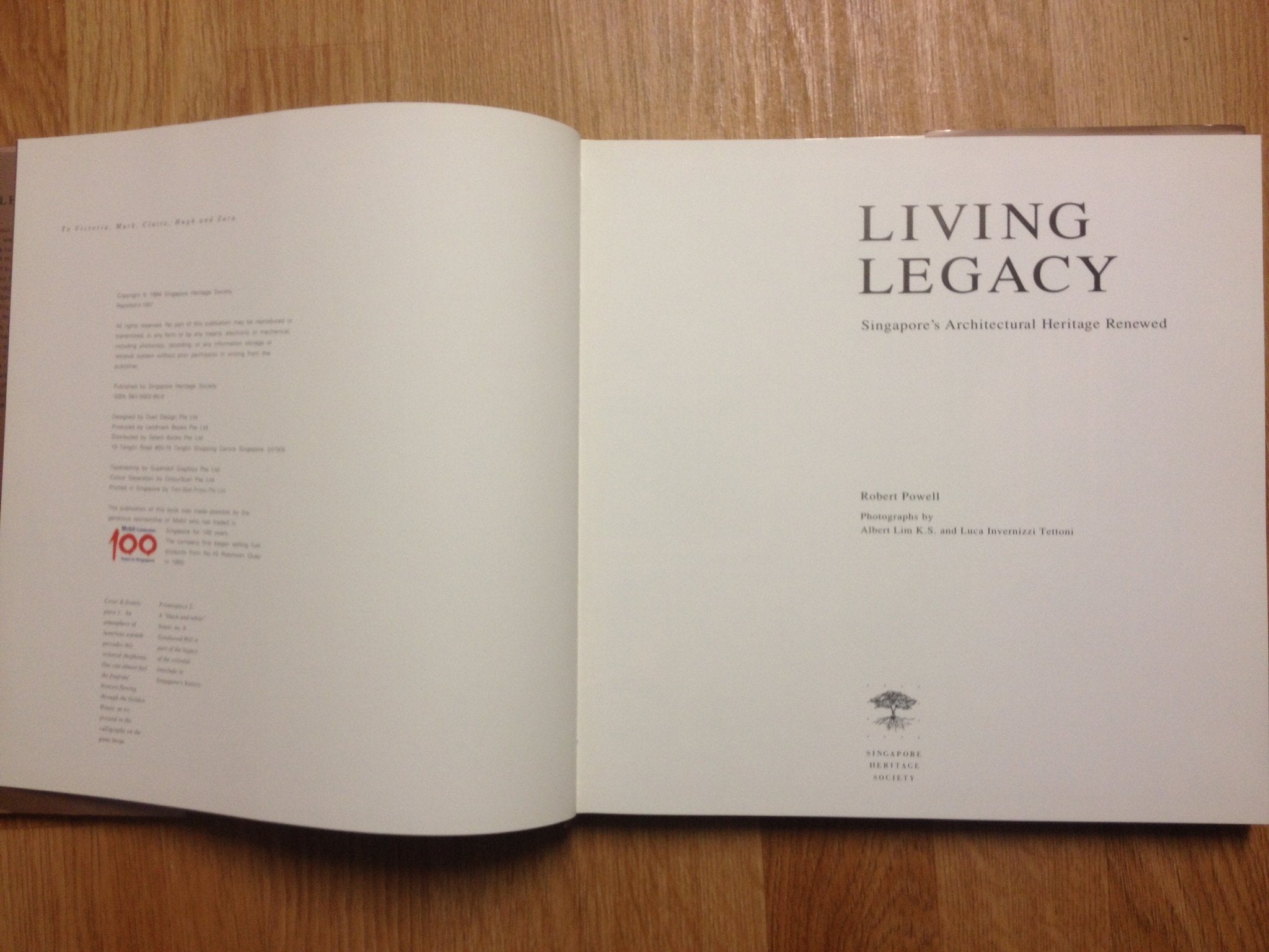 Living Legacy: Singapore'S Architectural Heritage Renewed