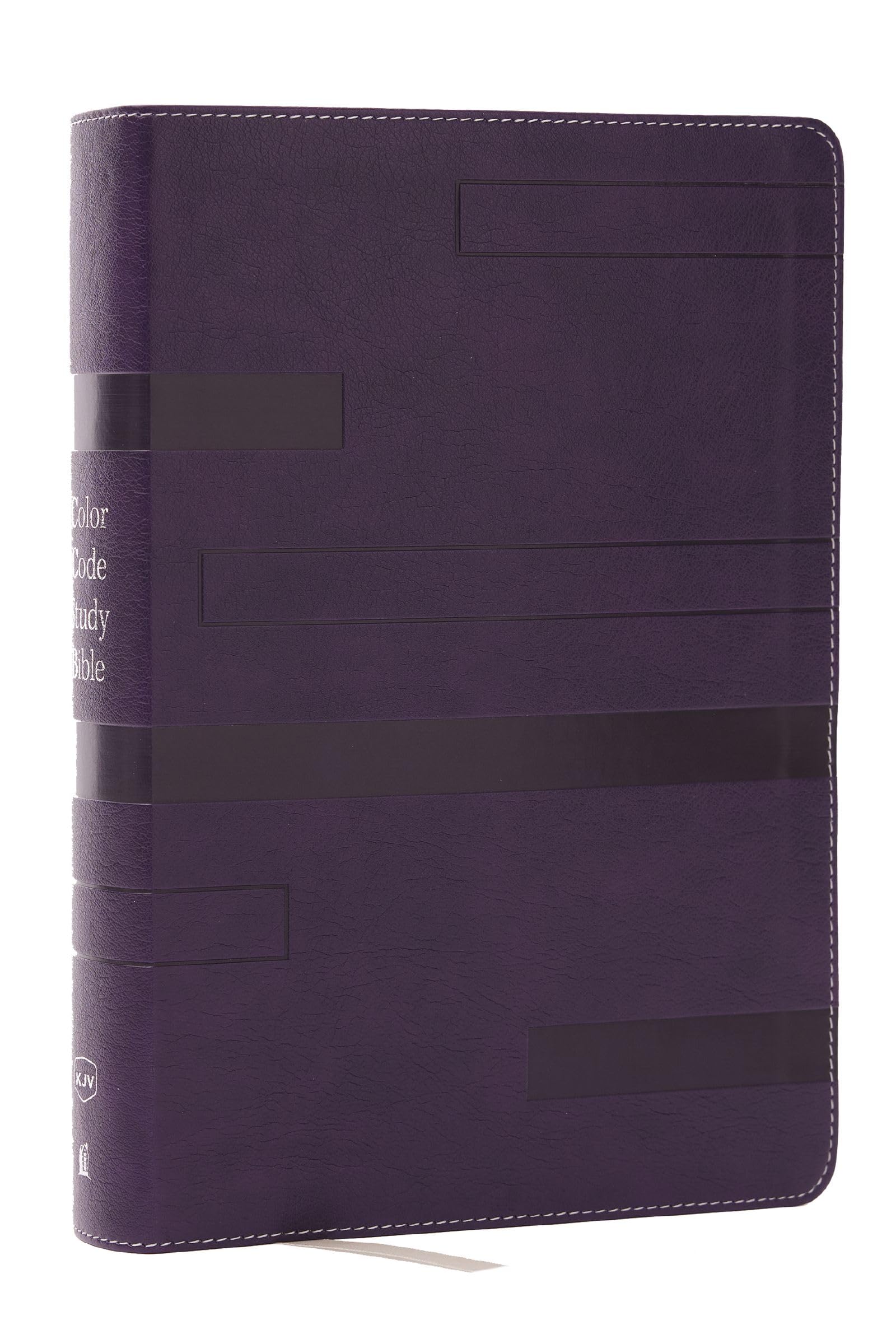 Color Code Study Bible, Revealing GodS Truth Color By Color (Kjv, Purple Leathersoft, Red Letter, Thumb Indexed)