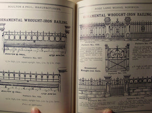 Boulton and Paul, Ltd. 1898 Catalogue, Rose Lane Works, Norwich,Used