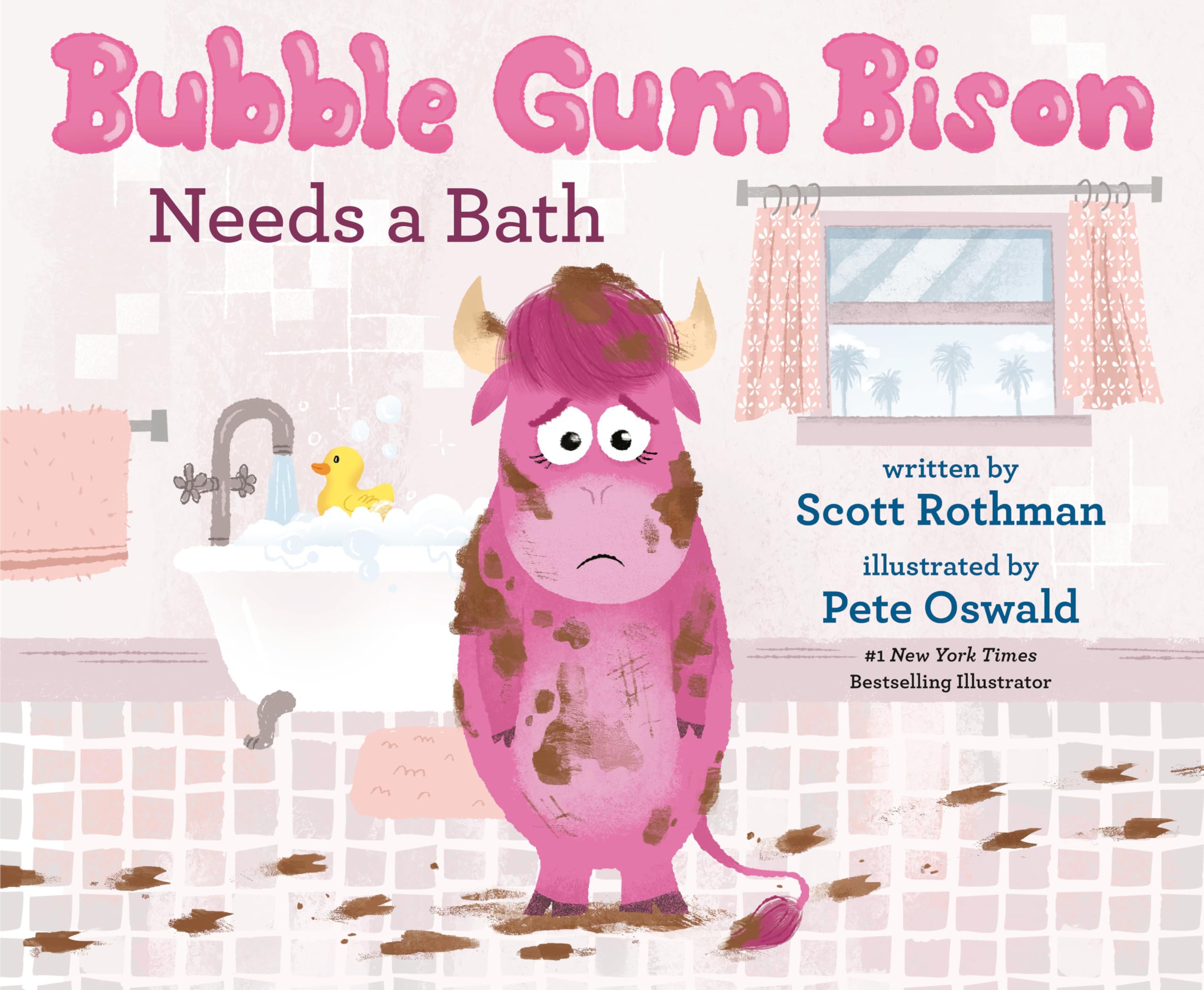 Bubble Gum Bison Needs A Bath (The Bison Family Series),Used