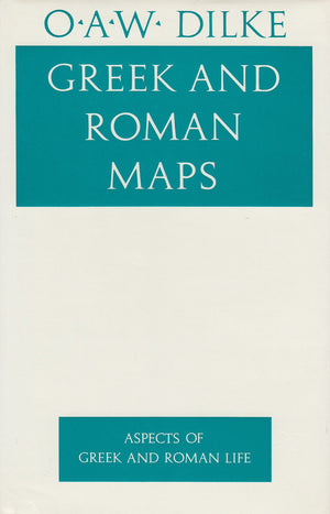 Greek and Roman Maps (Aspects of Greek and Roman Life),New