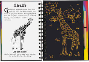 Scratch & Sketch Wild Safari (Trace Along),Used