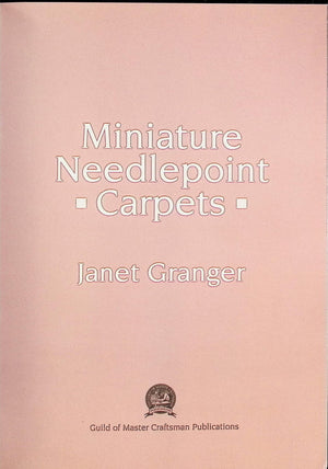 Miniature Needlepoint Carpets,Used