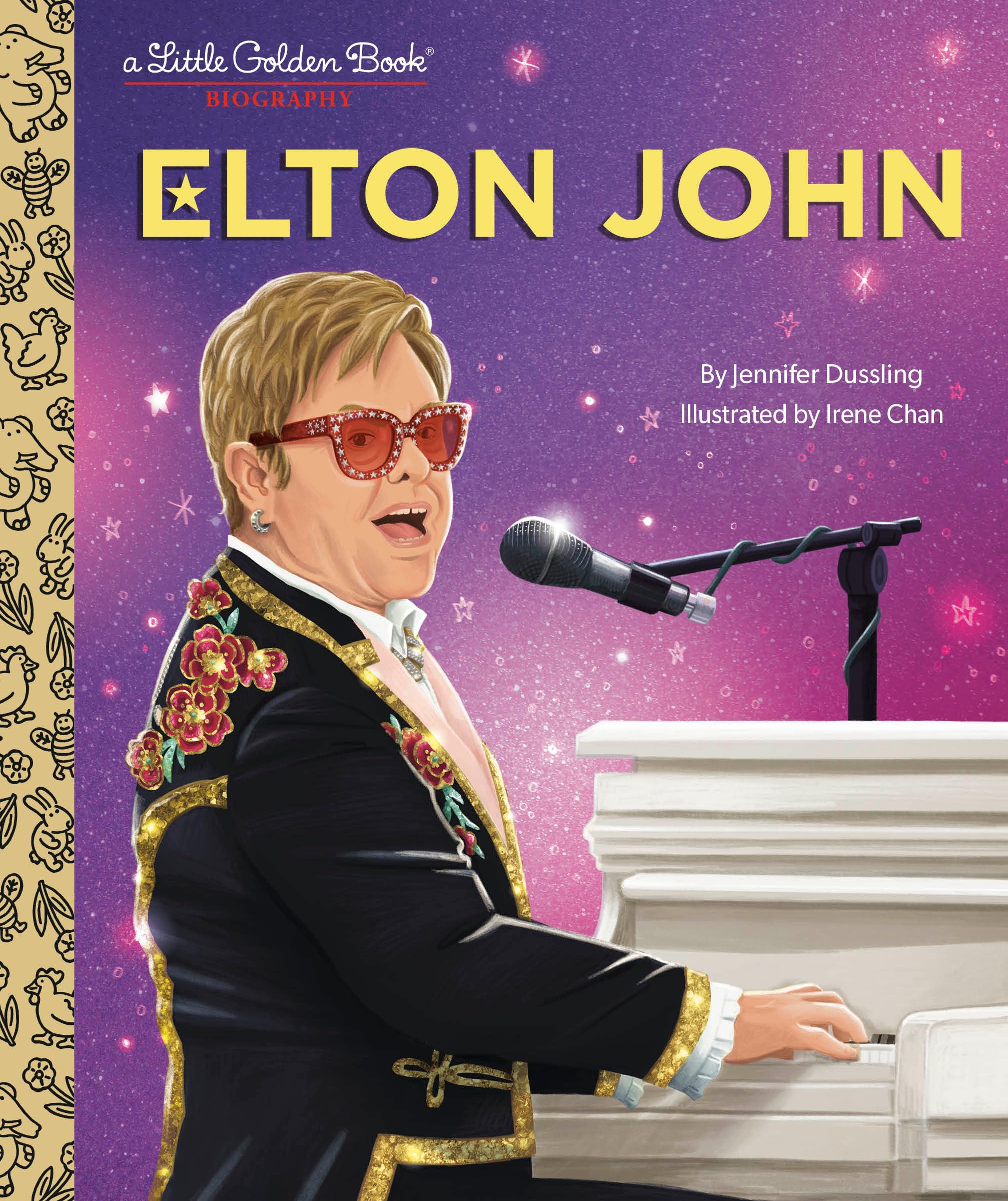 Elton John: A Little Golden Book Biography,New