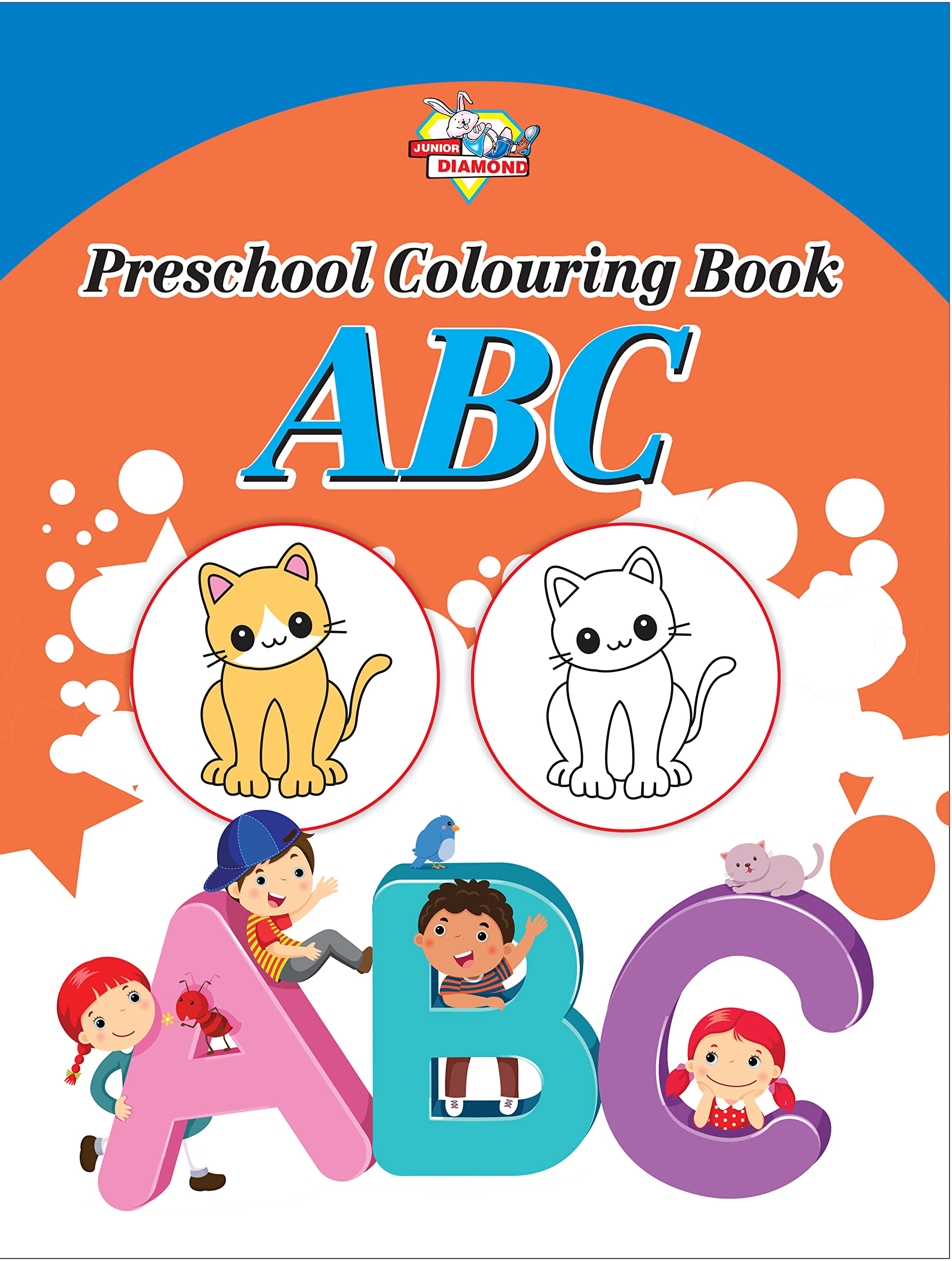 Preschool Colouring Book Abc Pb English