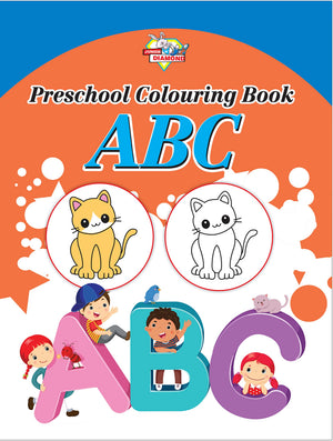 Preschool Colouring Book Abc Pb English