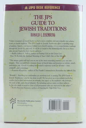 The Jps Guide To Jewish Traditions (A Jps Desk Reference),Used