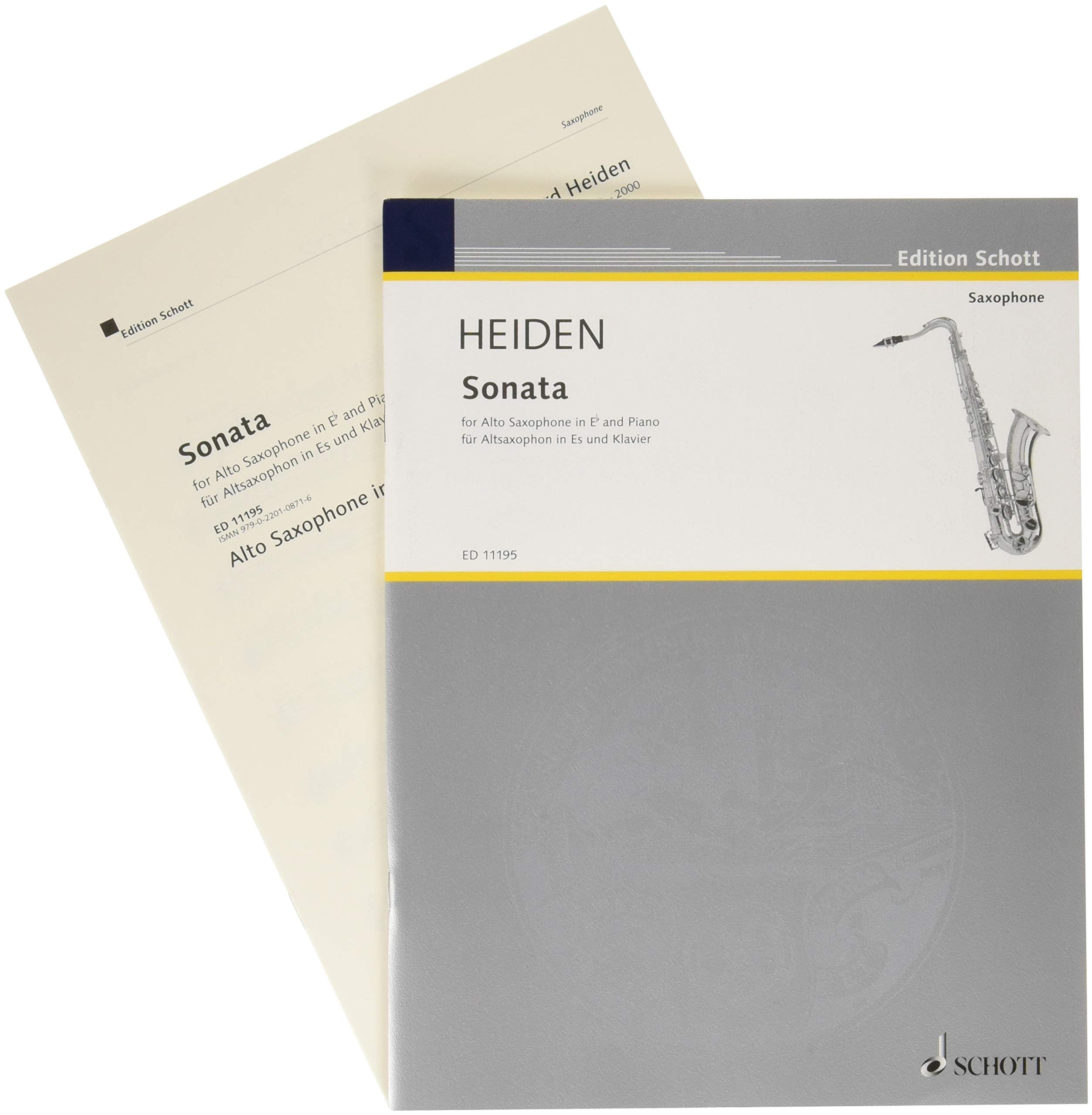 Sonata: for Alto Saxophone & Piano,Used
