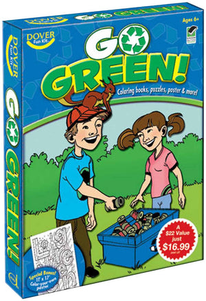Go Green Fun Kit (Dover Fun Kits),Used