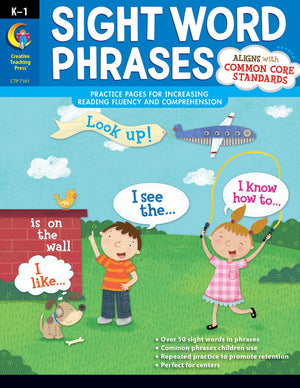 Sight Word Phrases,Used