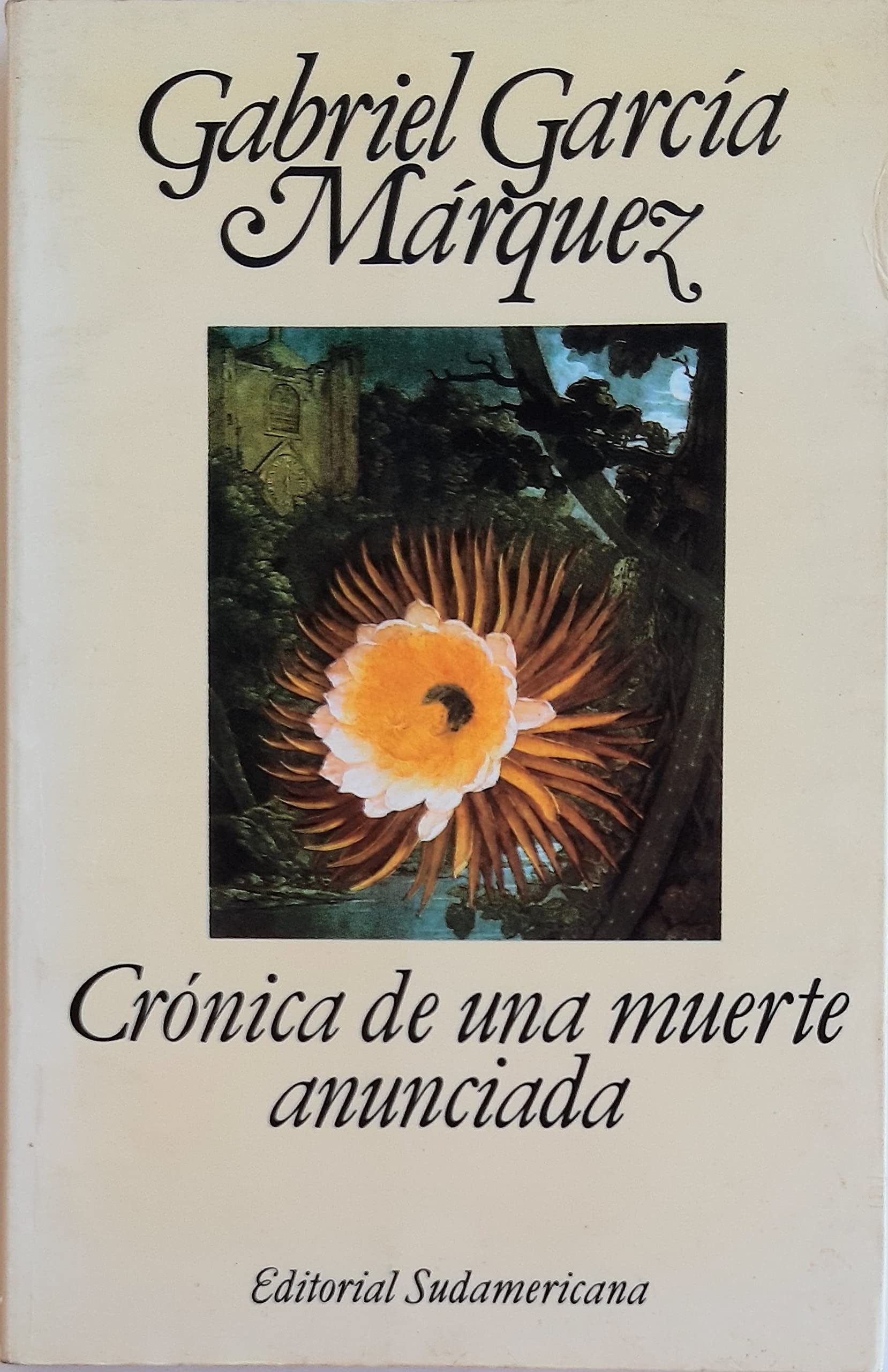 Cronica de una muerte anunciada (Spanish Edition),Used