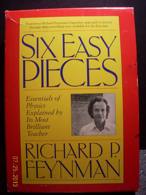 Six Easy Pieces Book/Tape Package-new,New