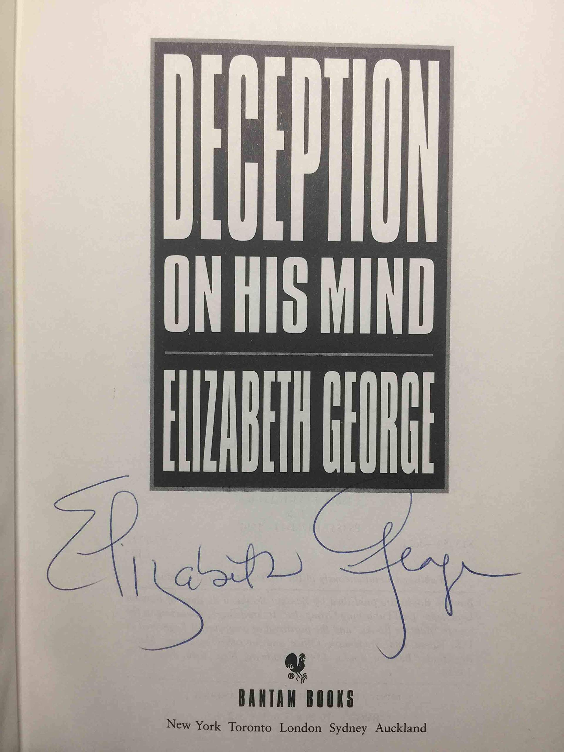 Deception On His Mind,New