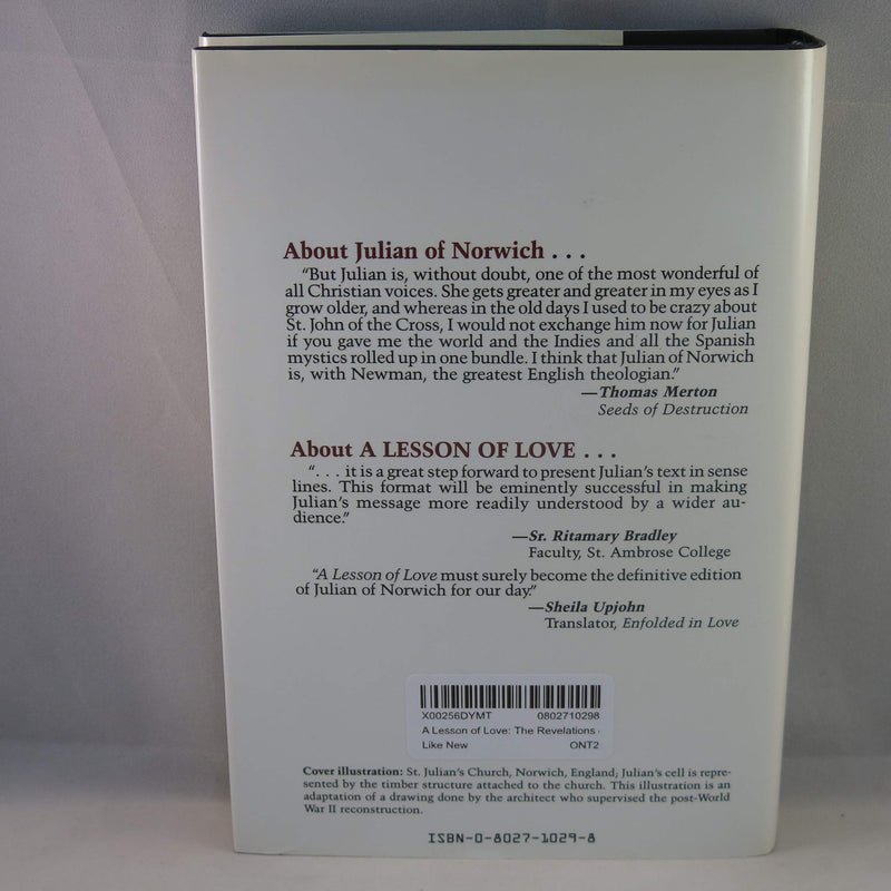 A Lesson of Love: The Revelations of Julian of Norwich (English and Middle English Edition),Used