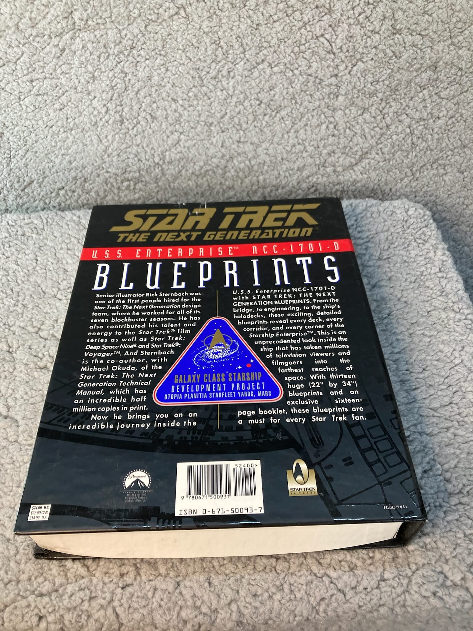 Blueprints: Star Trek: Next Generation Ncc1701D