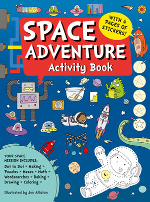 Space Adventure Activity Book,Used
