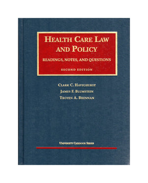 Health Care Law and Policy (University Casebook Series),Used