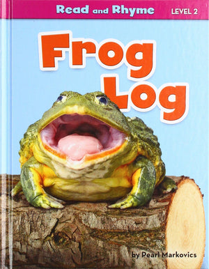 Frog Log  Nonfiction Reading for Grade 1 with Vibrant Illustrations & Photos  Developmental Learning for Young Readers  Bearc,Used