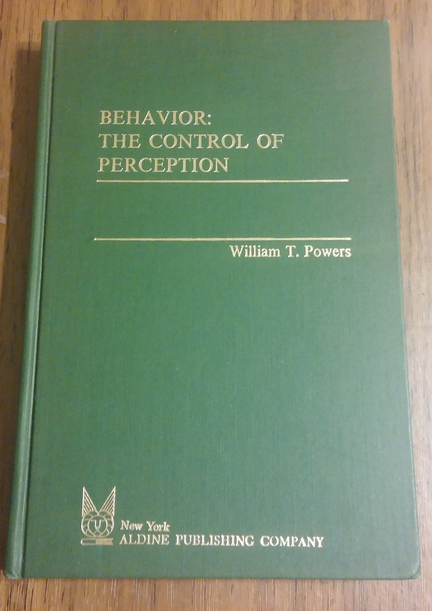 Behavior: The Control of Perception,Used