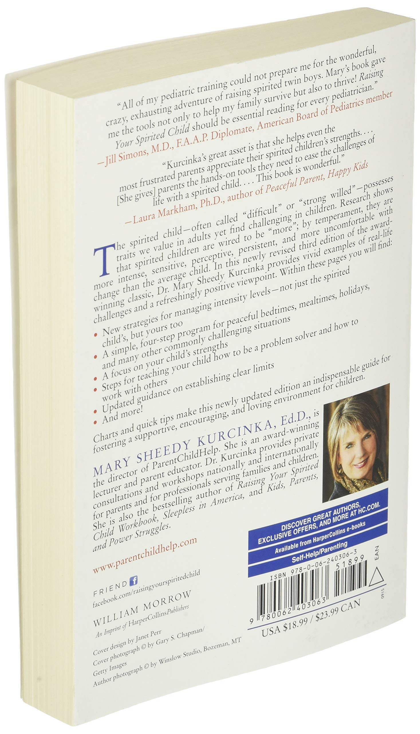 Raising Your Spirited Child, Third Edition: A Guide For Parents Whose Child Is More Intense, Sensitive, Perceptive, Persistent, -used