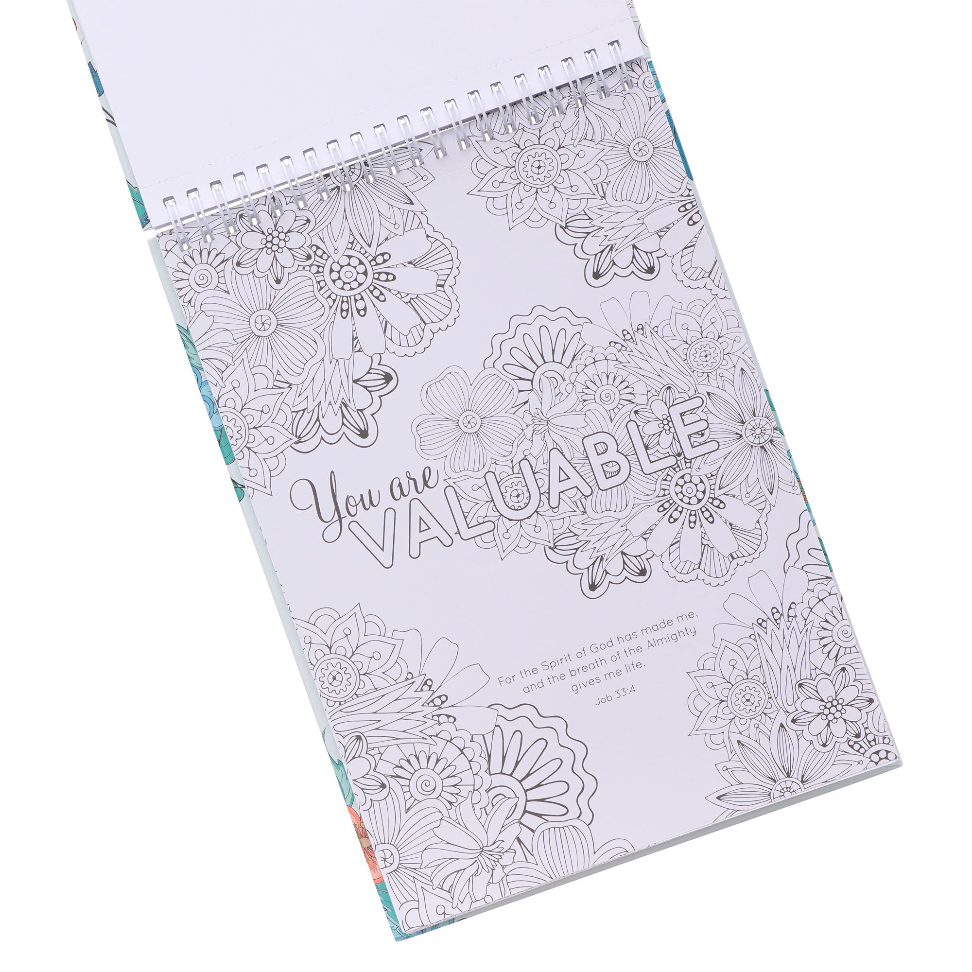 Inspirational Coloring for Mom Meaningful Metime Biblical Inspiration Delightful Destressing,Used