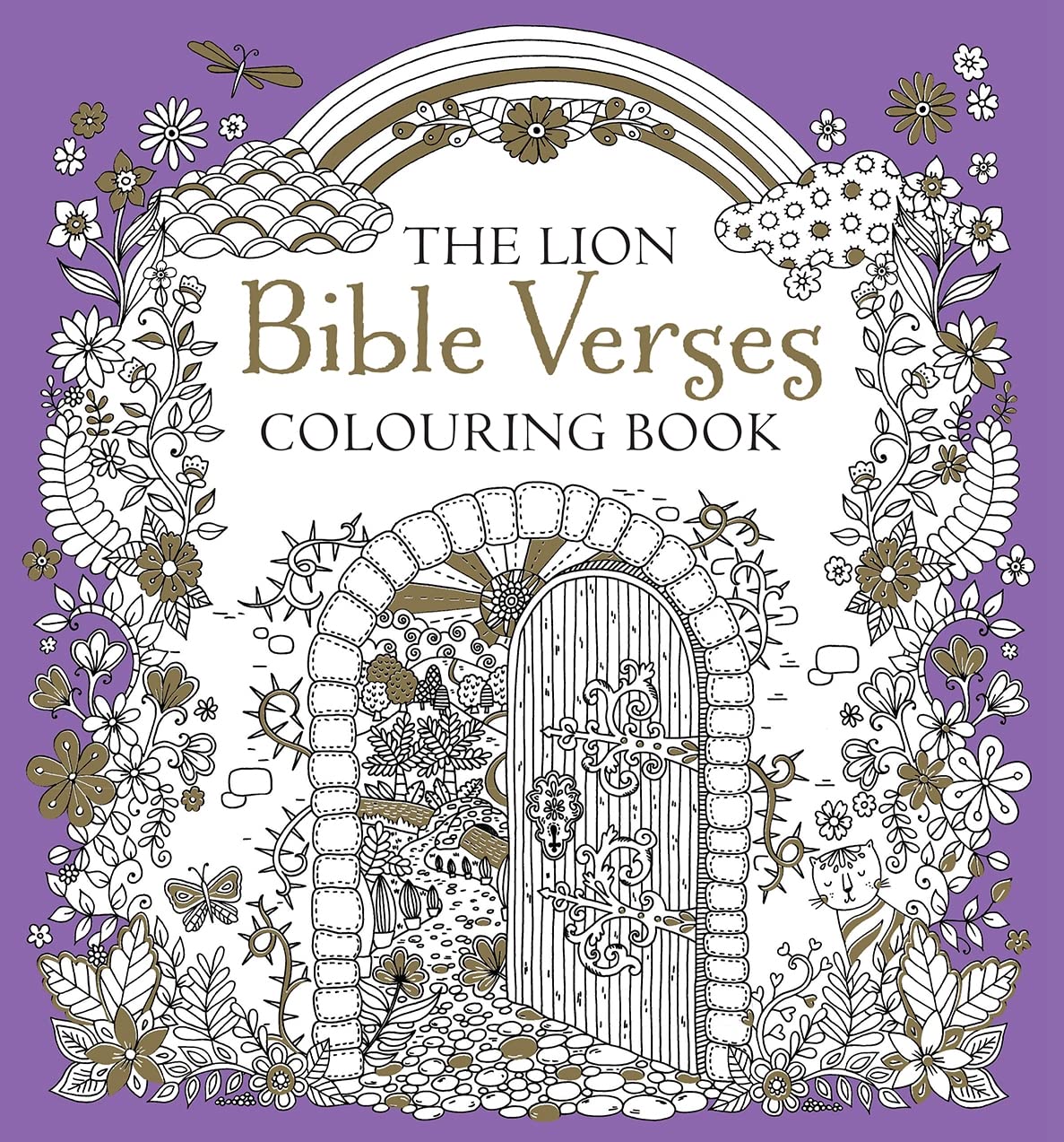 The Lion Bible Verses Colouring Book,Used