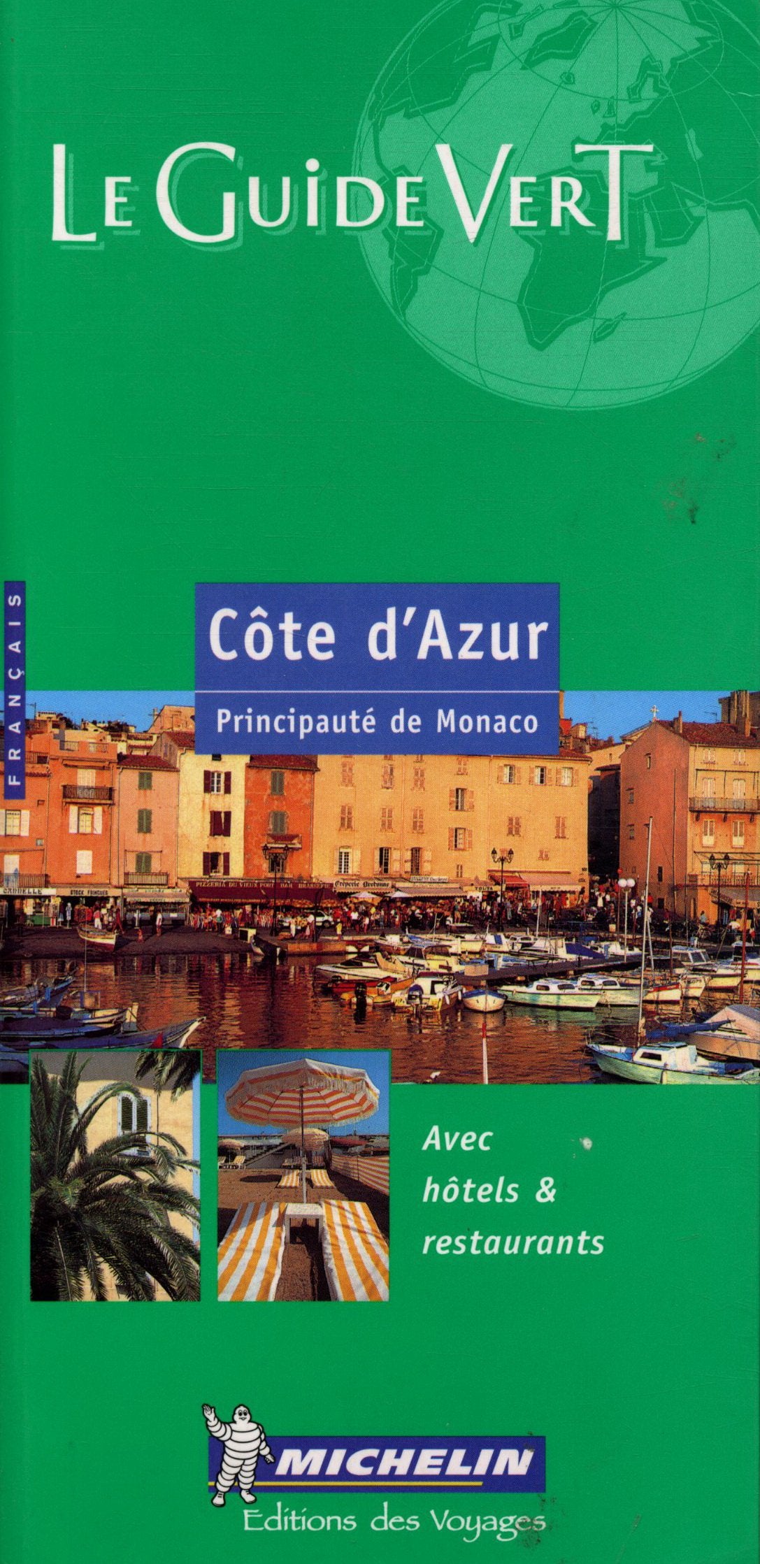 Michelin THE GREEN GUIDE Cote d'Azur, 5e,Used