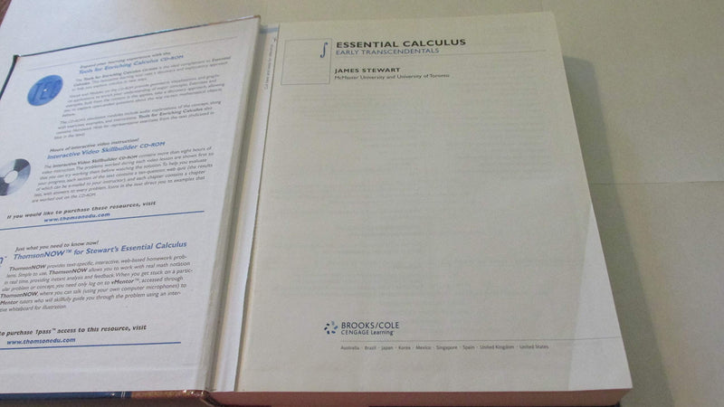 Essential Calculus: Early Transcendentals (Stewart's Calculus Series),Used