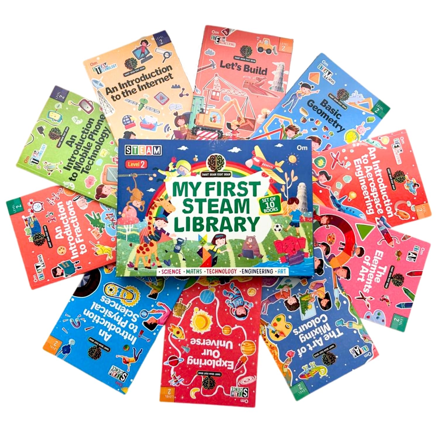 Encyclopedia: My First Steam Library Of Science, Technology, Engineering, Art And Maths Level-2 (Set Of 10 Books)