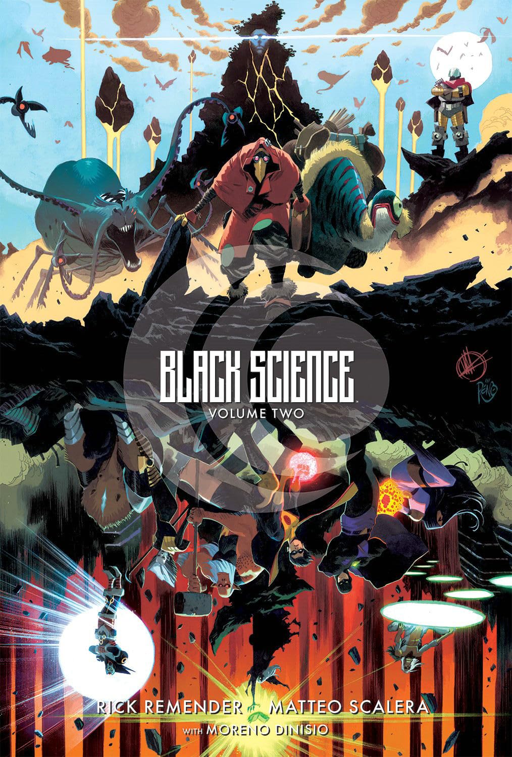Black Science Volume 2: Transcendentalism 10Th Anniversary Deluxe Hardcover,Used