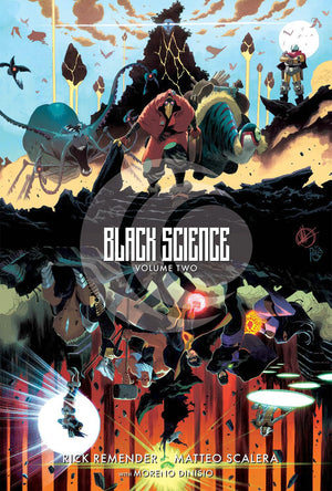 Black Science Volume 2: Transcendentalism 10Th Anniversary Deluxe Hardcover,Used