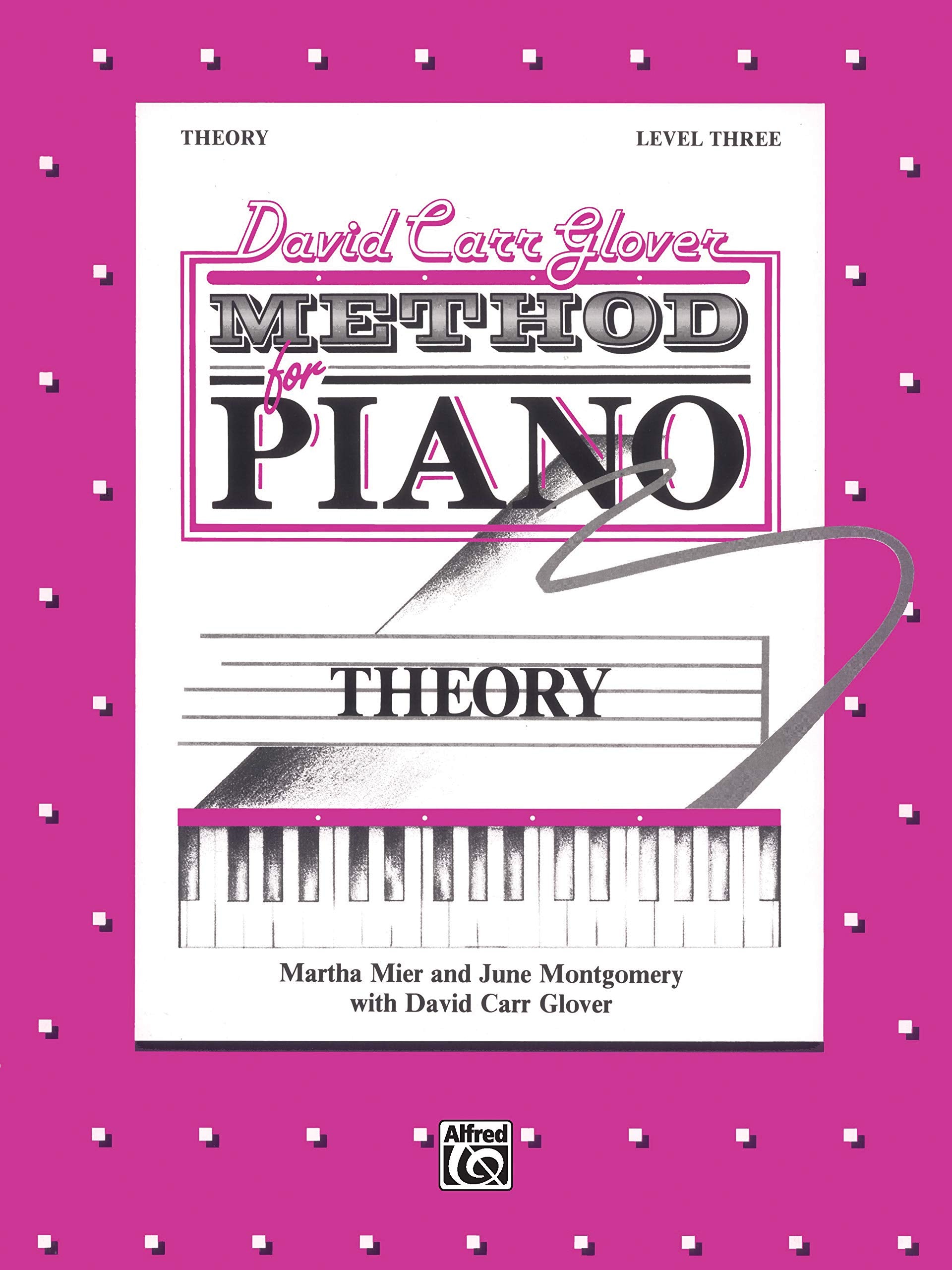 David Carr Glover Method for Piano Theory: Level 3,Used