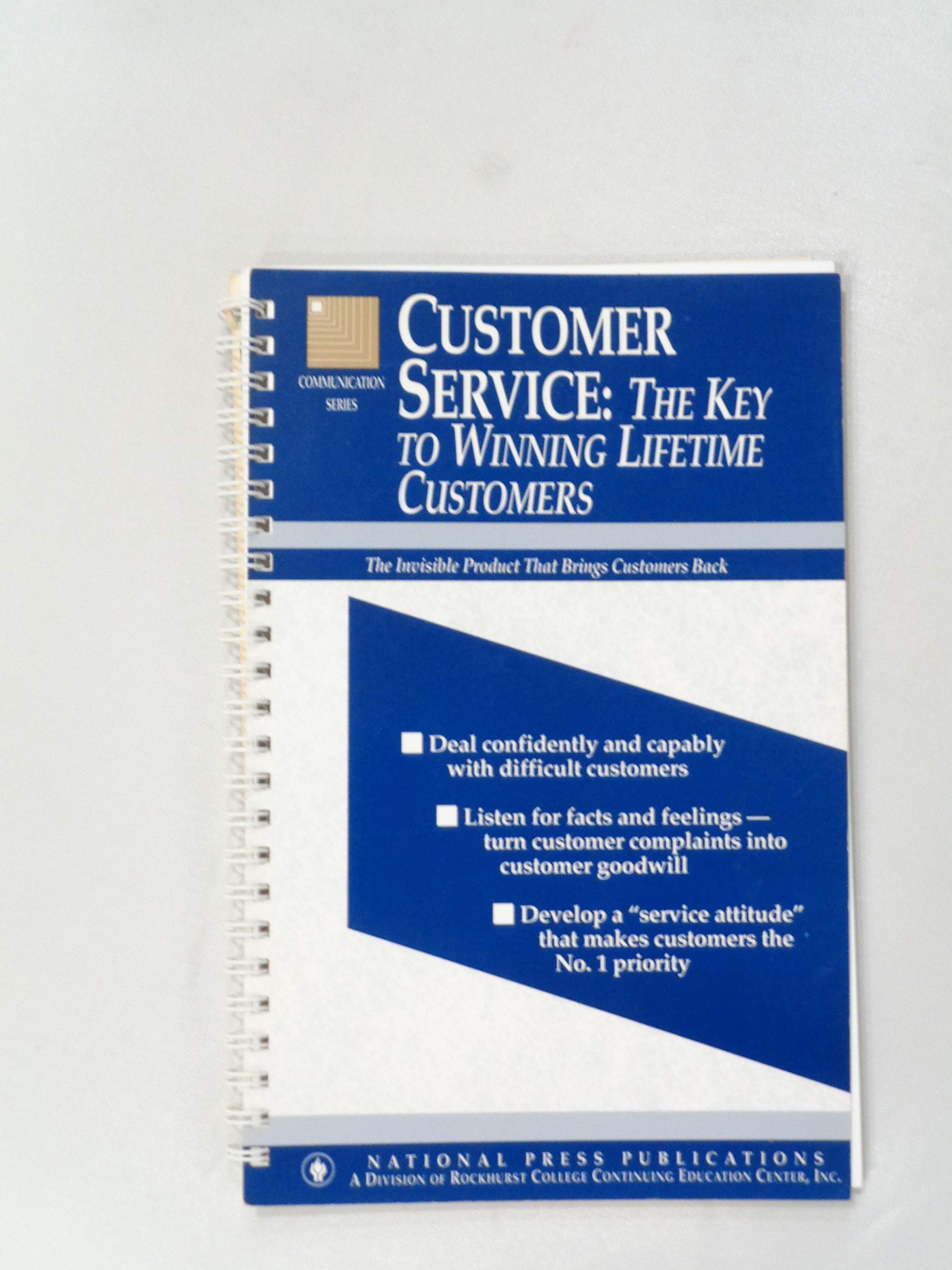 Customer Service: The Key to Winning Lifetime Customers,Used