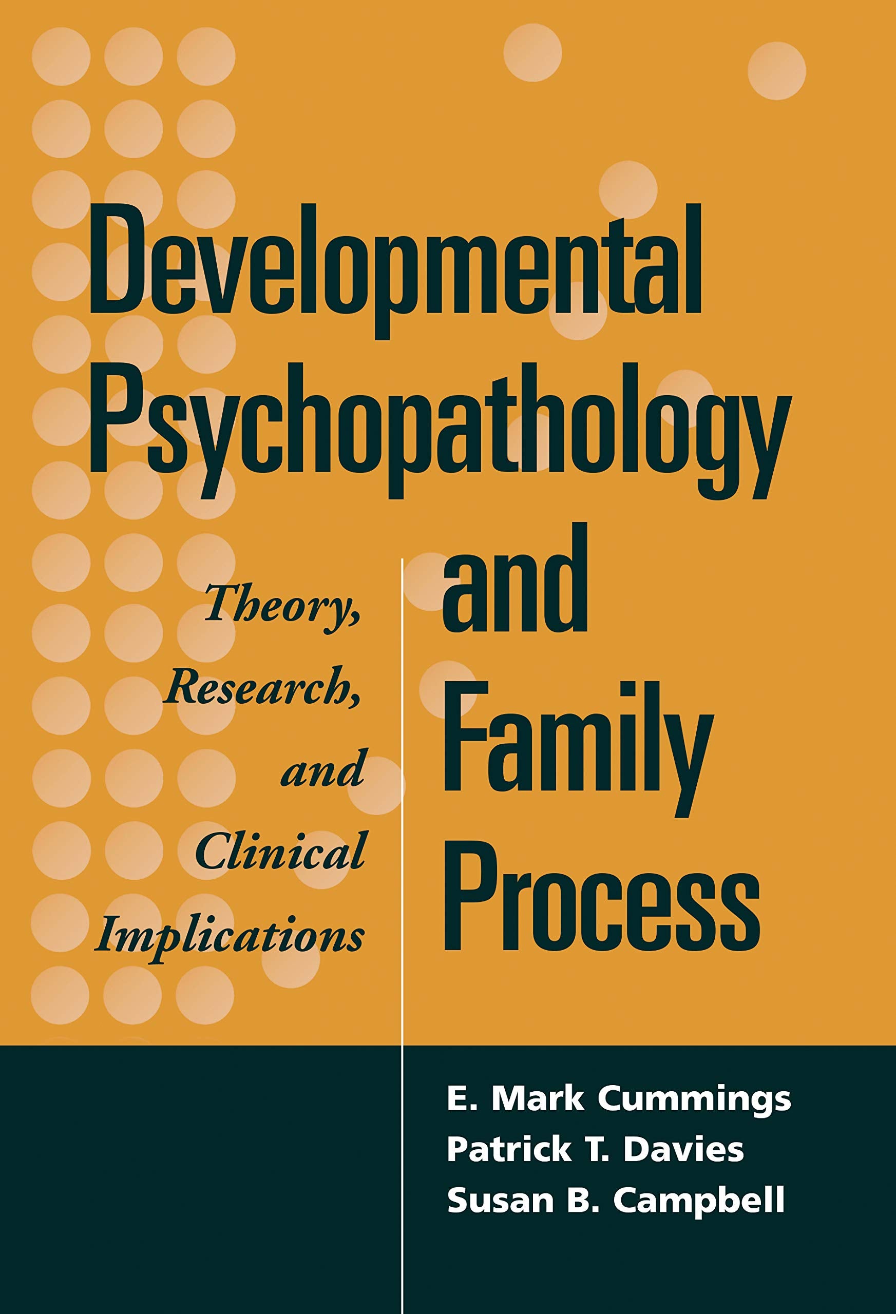 Developmental Psychopathology and Family Process: Theory, Research, and Clinical Implications,Used