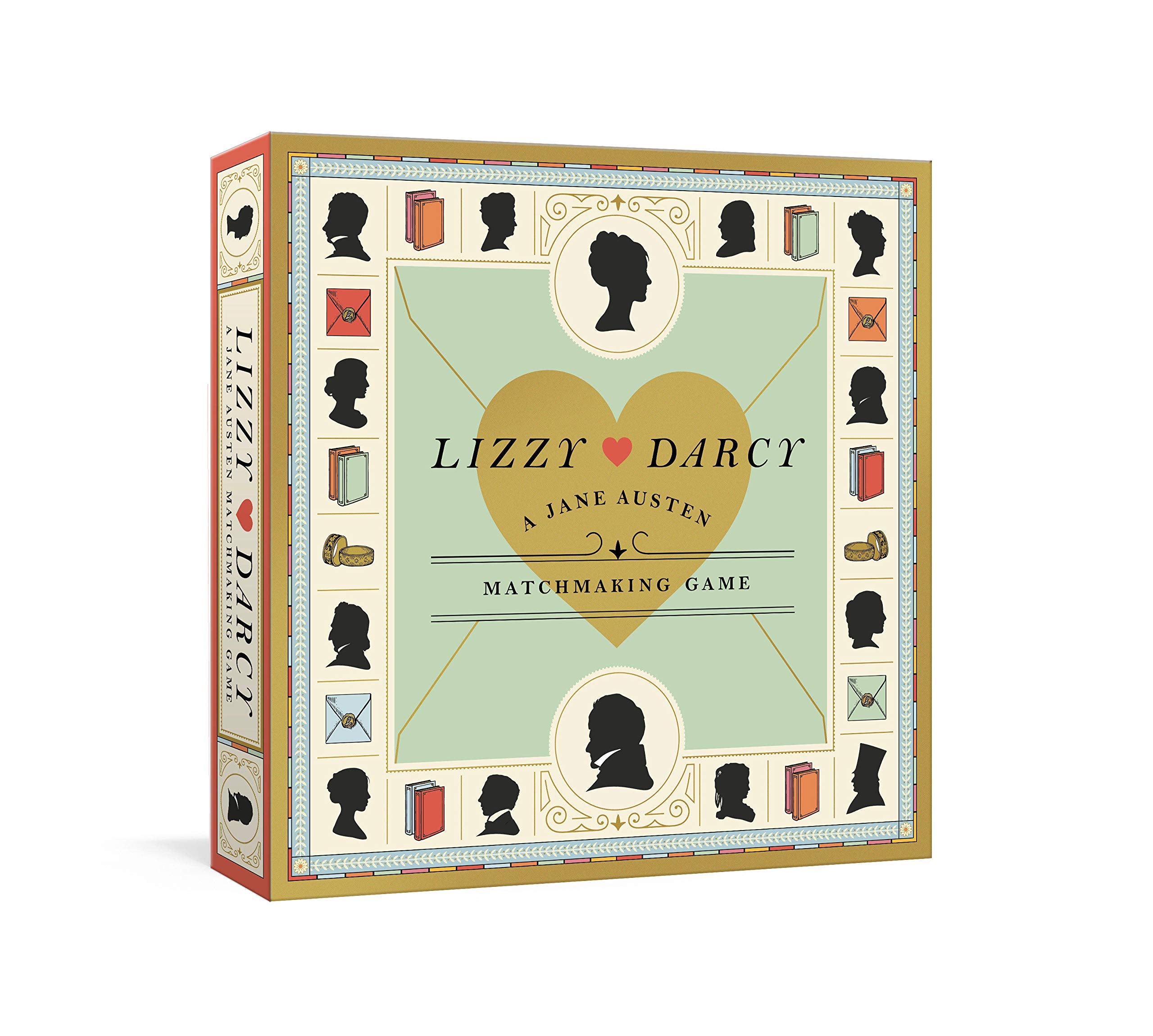 Lizzy Loves Darcy: A Jane Austen Matchmaking Game: Board Games,New