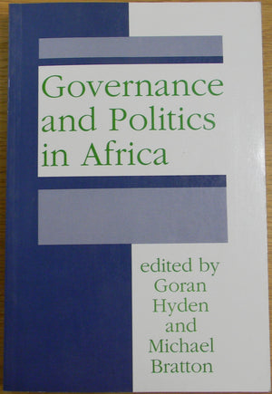 Governance And Politics In Africa