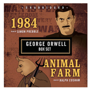 1984/Animal Farm: George Orwell Boxed Set,Used