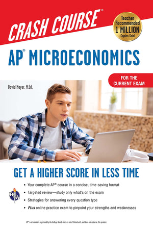 Ap Microeconomics Crash Course, Book + Online: Get A Higher Score In Less Time (Advanced Placement (Ap) Crash Course