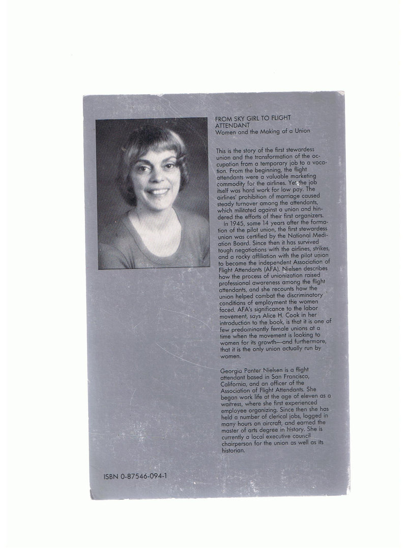 From Sky Girl to Flight Attendant: Women and the Making of a Union,Used