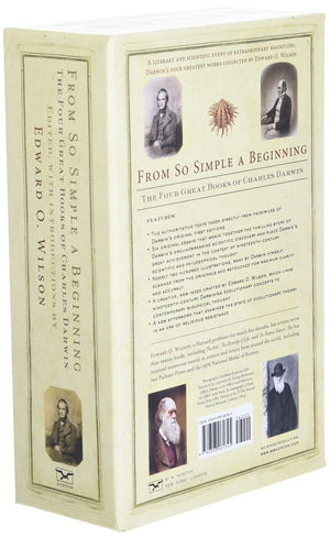 From So Simple A Beginning: Darwin'S Four Great Books (Voyage Of The Beagle, The Origin Of Species, The Descent Of Man, The Expr,Used